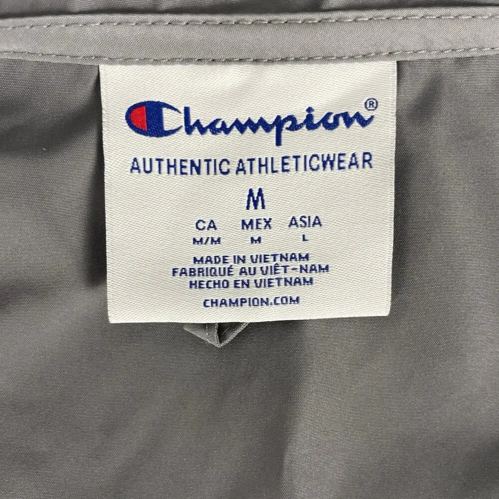 Champion Stadium Packable Rain Jacket Windbreaker TN Army National Guard Medium
